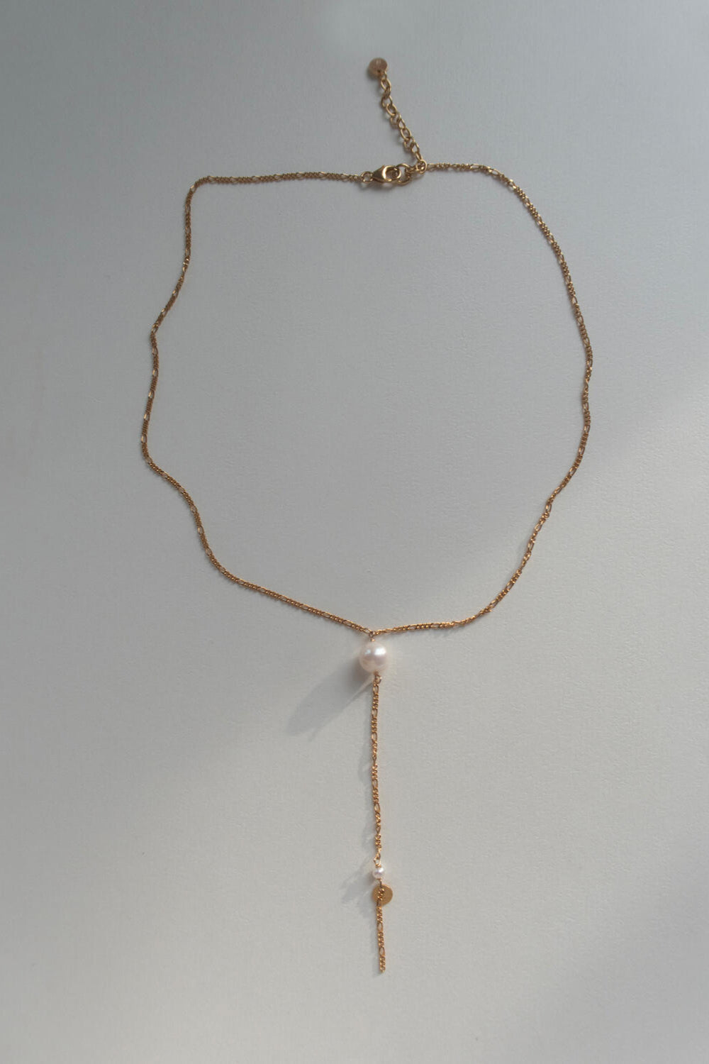 Callas Y-Shape halskæde - forgyldt